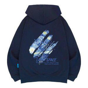 엘라모 기모H 라모스페이스 후드티 남녀공용 빅사이즈 M~4XL