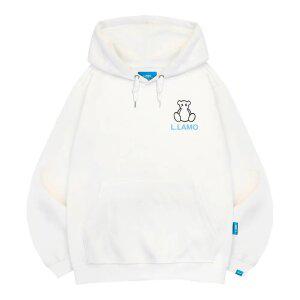 엘라모 기모H 라인베어 후드티 남녀공용 빅사이즈 M~4XL