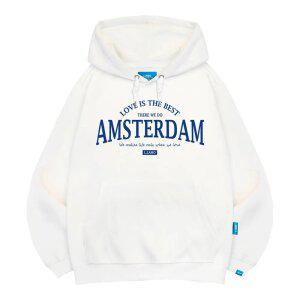 엘라모 기모H 암스테르담 후드티 남녀공용 빅사이즈 M~4XL