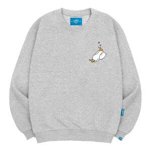 엘라모 기모M 슬립덕 맨투맨 남녀공용 빅사이즈 S~4XL