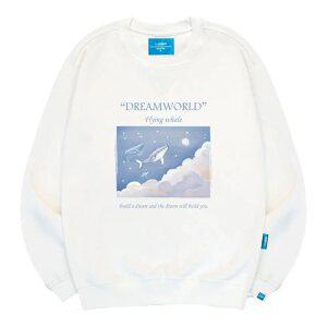 엘라모 기모M 플라잉웨일 맨투맨 남녀공용 빅사이즈 S~4XL