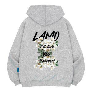 엘라모 기모H 포에버 후드티 남녀공용 빅사이즈 M~4XL