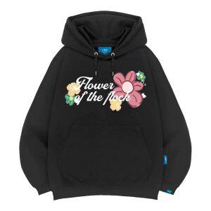 엘라모 기모H 양떼의꽃 후드티 남녀공용 빅사이즈 M~4XL