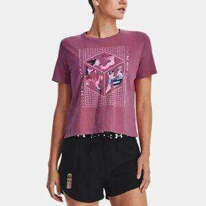 [언더아머] 여성 UA 런 애니웨어 반팔 (1373449-669-K)