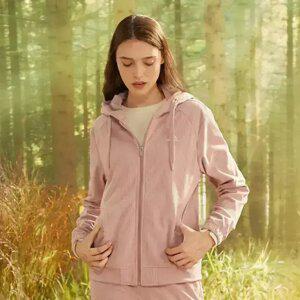 [머렐] 여성 컴포트핏 소프트 코듀로이 후드집업 (D3JK304WPIN-K)