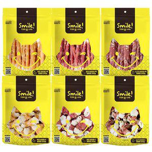 멍냥빌리지 스마일 우유껌스틱 240g 강아지 개껌 치석제거 입냄새 양치껌 덴탈껌 간식