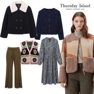 [30%쿠폰]써스데이아일랜드 외 겨울아우터 75%off!! 패딩 점퍼 자켓 원피스