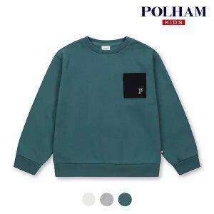 [폴햄키즈] 시그니처 남아 코듀로이 포켓배색 맨투맨_PKD4TR1090