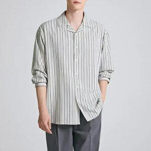 [스파오] 릴렉스 오픈카라 셔츠 (SPYWC37M01-T)