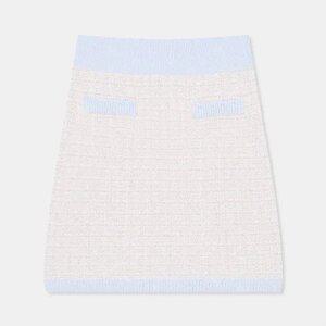 [스파오] (QR) 부클트위드 스커트 (SPWKC37W93-T)