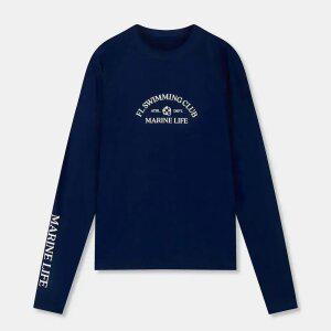 [스파오] (QR) SWIMMING CLUB 래쉬가드 (SPARC38U92-T)