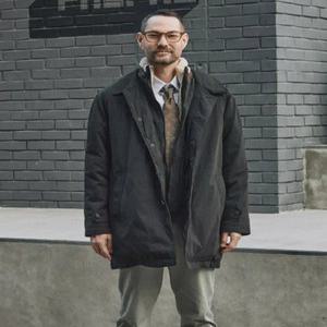 [DIEMS]파일럿 다운 코트_카키 (세미오버핏)-DCTTD01CSK