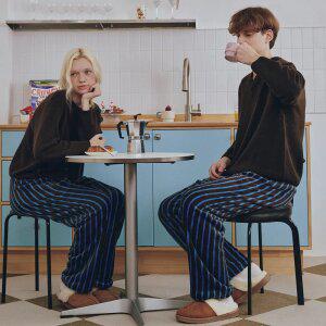 댑 윈터블루레터 수면 잠옷바지 공용_GPJ19798