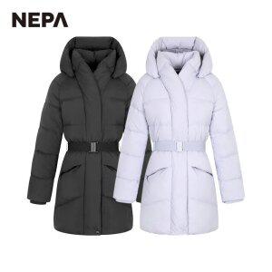 네파 여성 숄 미드 다운 자켓 7J82063