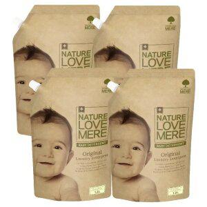 네이쳐러브메레 아기세탁세제 리필형 1300ml 4팩