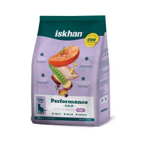 이즈칸 퍼포먼스 고양이사료 어덜트, 2.5kg, 1개
