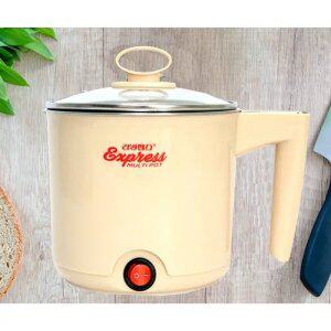 J2K 라면포트 1L 전기포트 멀티쿠커 전기냄비 스테인레스