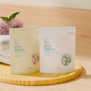 코끼리리빙 올인원 고농축 캡슐세제 3in1 베이비파우더/화이트머스크 32개 일반/드럼