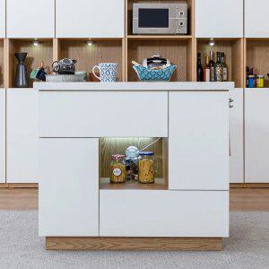 동서가구 마티니 멀티 에어프라이어 주방 수납장 DF917579 모음