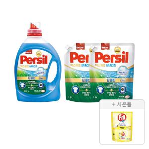 퍼실 엑스퍼트 실내건조 2.7L, 1개+리필 1.8L, 2개+증정(프릴 시크릿 오브 베이킹소다