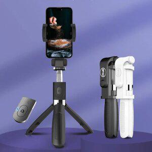 여행용 미니 삼각대 스마트폰 브이로그 블루투스 셀카봉