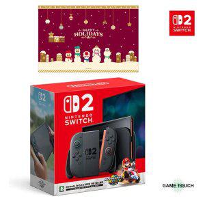 닌텐도 스위치 2 본체 마리오 카트 월드 세트 + 홀리데이 무릎담요 증정