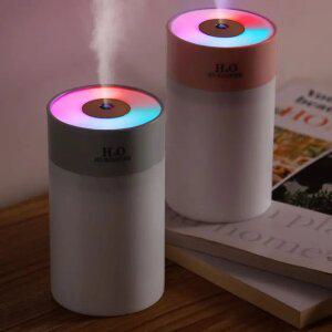 사무실 책상 침실 탁상용 라이닝 LED 저소음 무드등 USB 미니 가습기