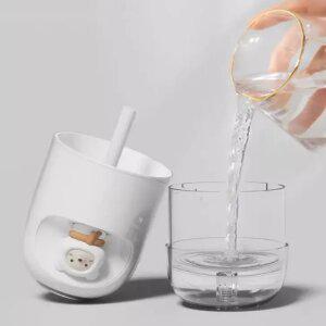 사무실 책상 침실 탁상용 곰 LED 저소음 무드등 USB 미니 가습기