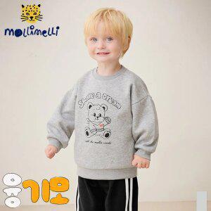 [몰리멜리] 드림융기모맨투맨티셔츠