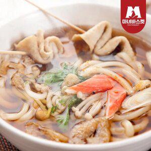 뜨끈한 포차우동! 사누끼 우동 10인세트(면+소스) 밀키트