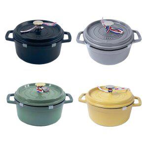 스타우브 B품 원형 꼬꼬떼 18cm 인덕션 주물팬 무쇠 냄비