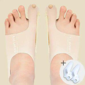 라라무브 엄지 발가락 교정기 보호대 무지외반증 외지무반 링 벌리기 실리콘 테이핑