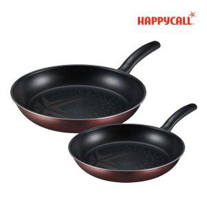 해피콜 올 뉴 컴포트 다이아몬드 IH 인덕션 후라이팬 2종 A세트(24팬+28팬)