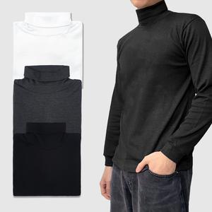 양면 목폴라 터틀넥 폴라티 긴팔티셔츠 심플룩 기본템/남녀공용