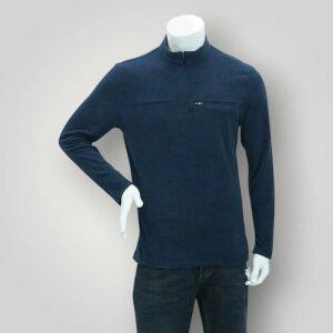 조이마담 MT50018 양기모 지퍼포켓 반집업 티셔츠 중년남성의류 아빠옷