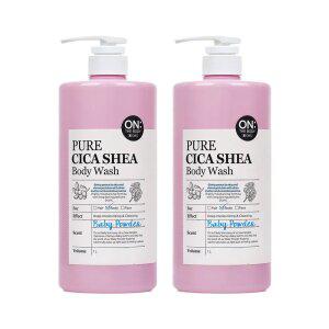 온더바디 퓨어시카 바디워시 베이비파우더 1000ml, 2개
