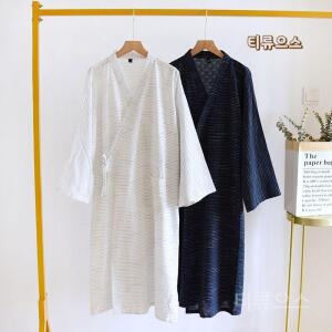 잠옷 홈웨어 가운 일본 파자마 수면 로브 유카타잠옷 티류으스
