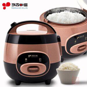 4인용 전기밥솥 3D입체보온 원터치 15분 쾌속취사 전기 보온 밥솥 불소수지 코팅 내솥