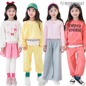 [로로샤] 여아 아동 유아 키즈 남아 가을 티셔츠 상하복 원피스 팬츠 아우터 레깅스 등