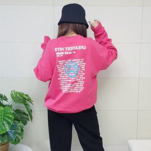 (국산면원단/국내자체생산) T1020 남성여성 히트 레터링 맨투맨 티셔츠 20대30대여성의