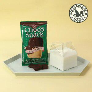 [산과들에] 초코건 20봉 / 초콜릿 건빵 과자 초코 간식