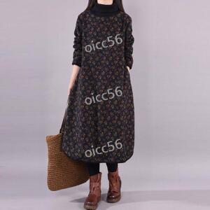 겨울 기모 누빔 롱원피스 TR03 빅사이즈 루즈핏 노스페이스이월상품 여성 패딩