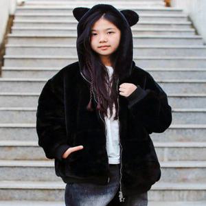 TMIU 티미유 주니어 냥냥이후드퍼점퍼 TUJP254M01G