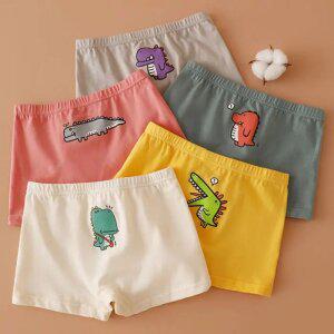 MIMO 남아/주니어 코튼 사각팬티 5매세트(335)