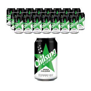 [롯데칠성] 칠성사이다 제로, 355ml, 24캔