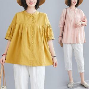 중년 여성 반팔 티셔츠 봄 여름 엄마 상의 루즈핏 빅사이즈 데일리룩