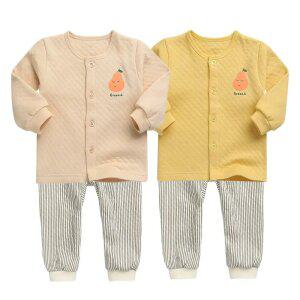 [그린베베] 영유아 겨울용_티모 보온내의/아기옷/아기내복/겨울실내복/신생아/남아/여