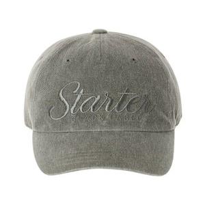 [스타터 블랙라벨]피그먼트 로고 볼캡 (차콜) SA235AAC06_CHC