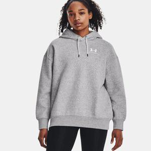 [언더아머 본사]여성 UA 에센셜 플리스 오버사이즈 후디1379495-012