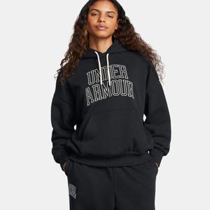 [언더아머 본사]Womens UA Icon Heavyweight Terry Oversized Hoodie1386494-001